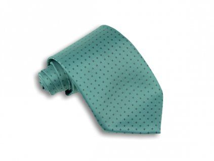 2940 kravata zelena se vzorem