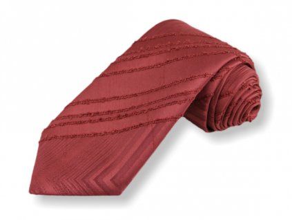 2895 tkana kravata cervena