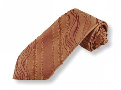 2891 tkana kravata hneda