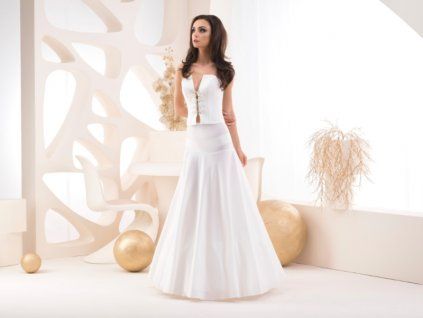 2612 dvoukruhova spodnice s volanem