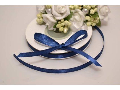 2199 satenova stuha modra