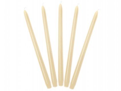 300 konicka svice kremova