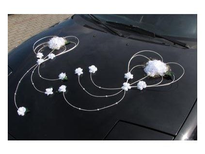 117 vyzdoba auta dve srdce