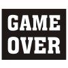 2691 nalepka game over