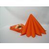 876 dvouvrstve ubrousky oranzova
