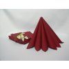 875 dvouvrstve ubrousky bordo
