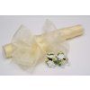 2047 dekoracni organza kremova