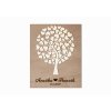 Svatební strom dřevěný (Počet míst pro podpis 80)