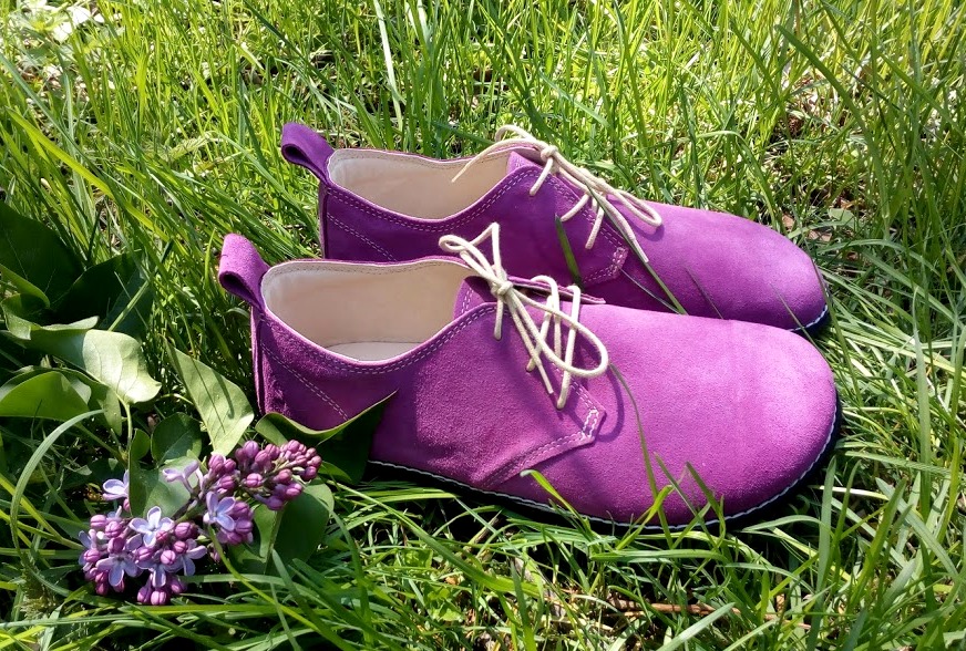 Happy feet... lehounké a pohodlné polobotky z kůže. Barefoot. Barvy na přání!