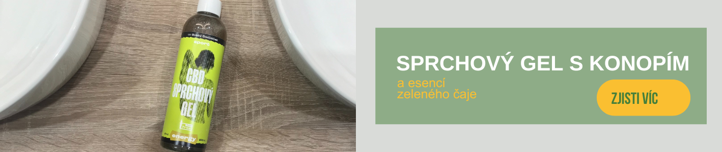 Sprchový gel s konopím Svatý Sedláček