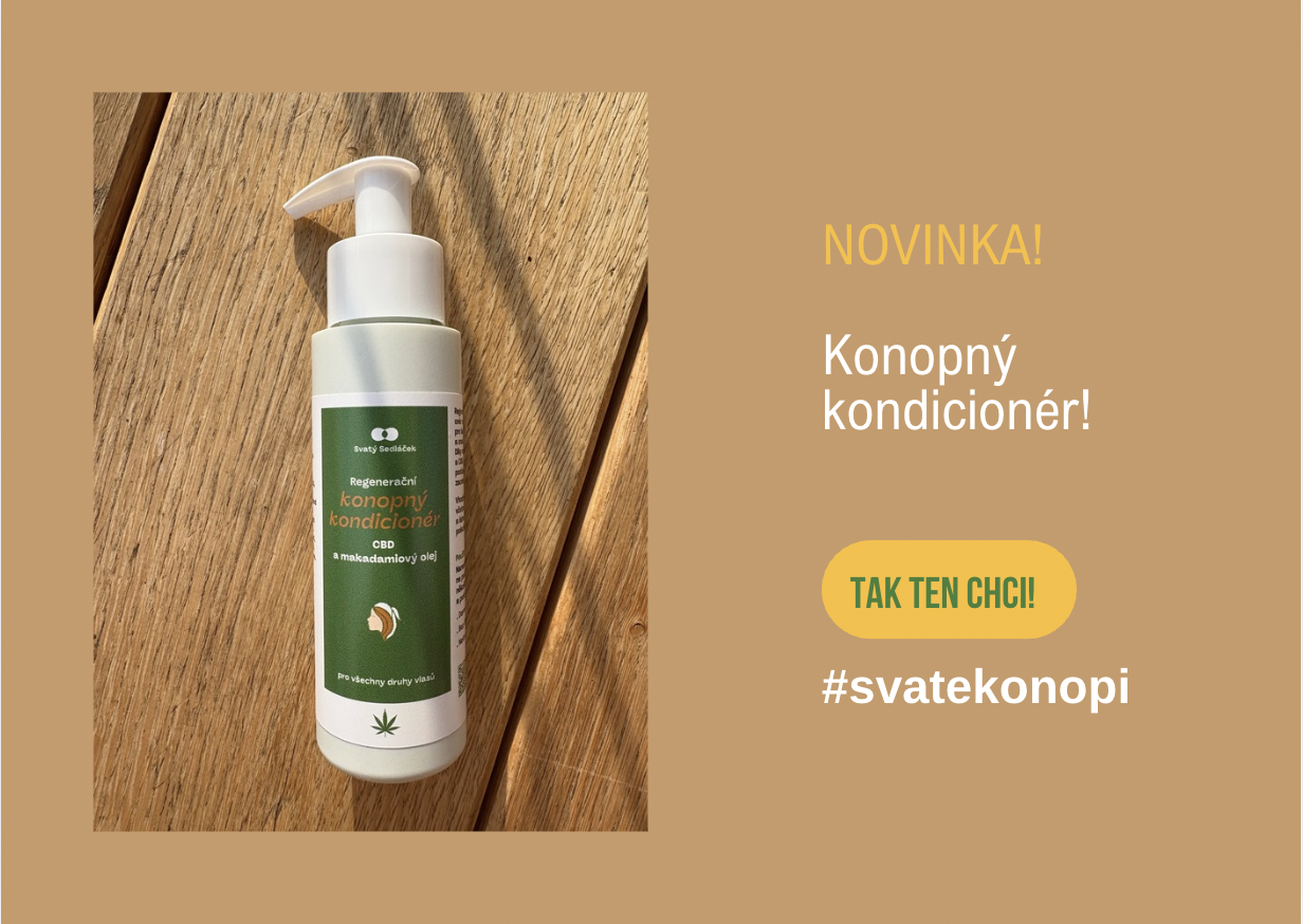 Konopný kondicionér Svatý Sedláček