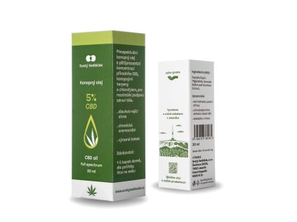 CBD kapky 5 30ml svaty sedlacek