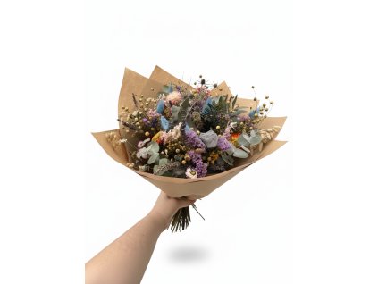 Letní sen v zimě – sušená kytice