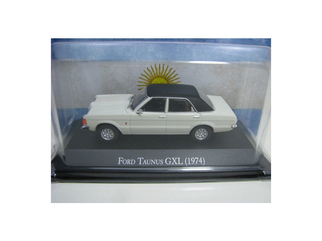 Ford Taunus GXL 1974 White blister 1:43 Atlas