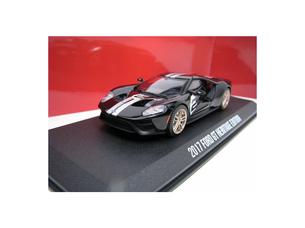 Ford GT Heritage Edition 2017 No.2 Black 1:43 Greenlight 86178