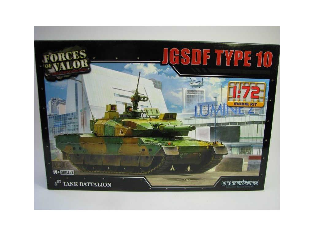 Tank JGSDF Type 10 Kit 1:72 Forces of Valor 873013A