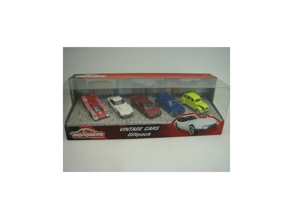 Vintage Cars Giftpack 5 ks Majorette