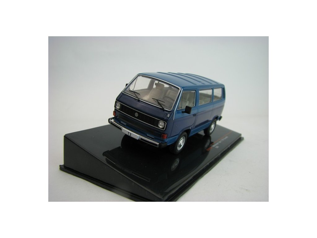 Volkswagen Type 2 T3 Caravelle 1981 Blue 1:43 Ixo CLC424N