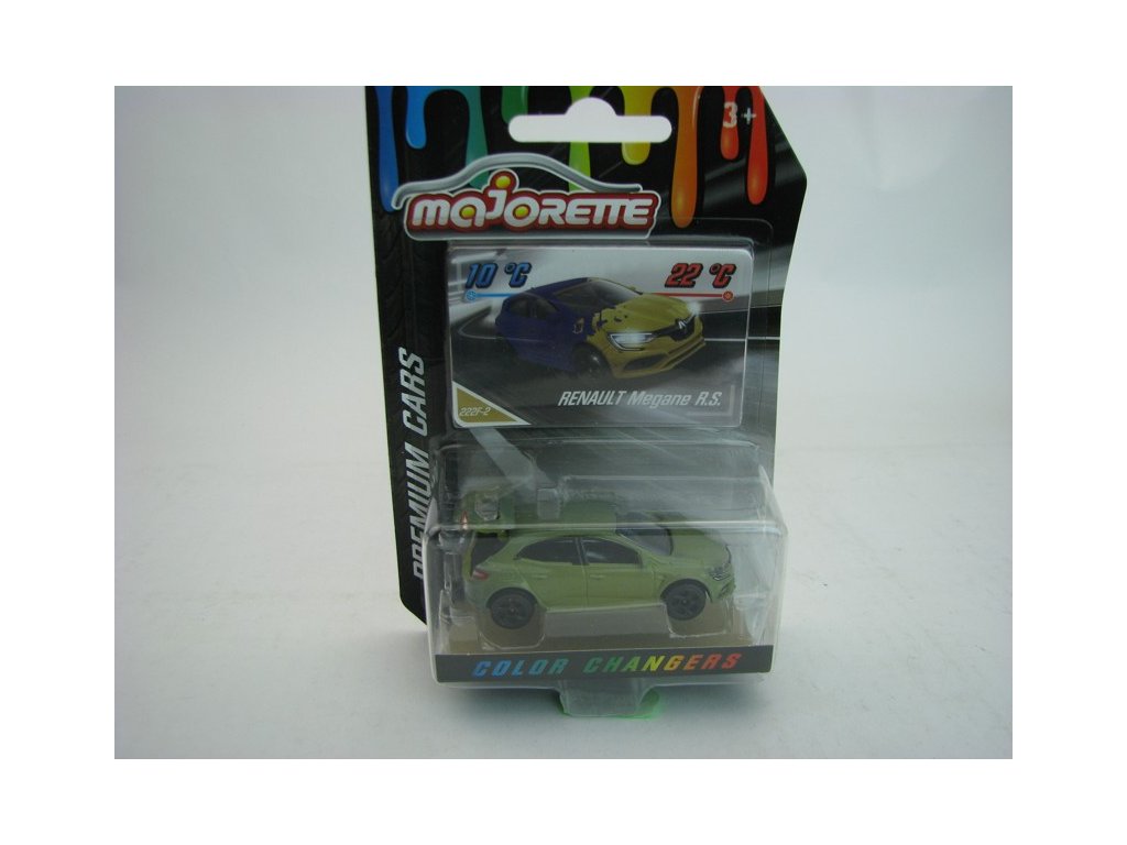 Renault Megane RS Green Color Changers Majorette