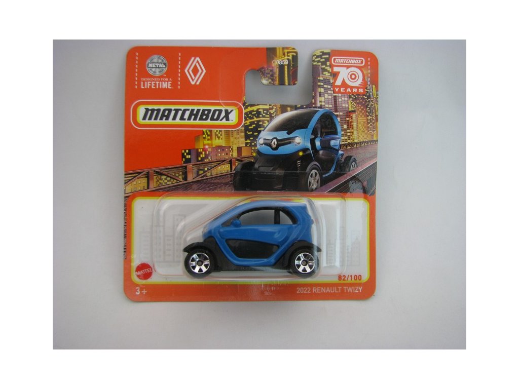 Renault Twizy 2022 70 Years Matchbox blister