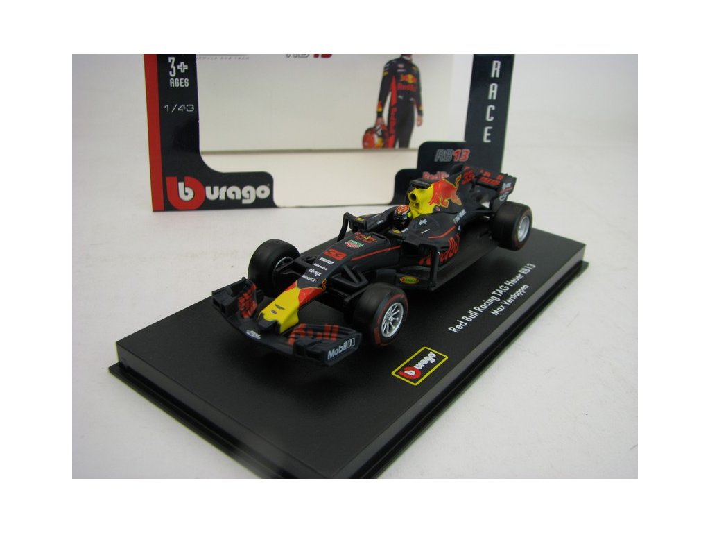 Formule 1 Red Bull TAG Heuer RB13 Max Verstappen 1:43 Bburago 38042