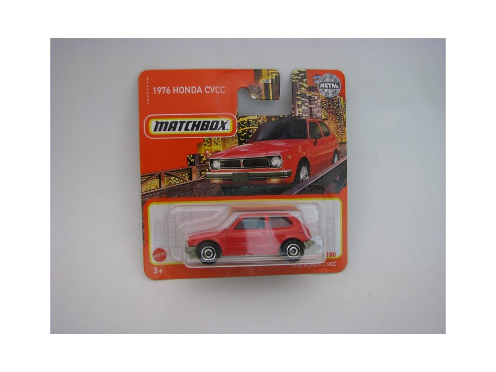 Honda CVCC 1976 Red Matchbox Blister