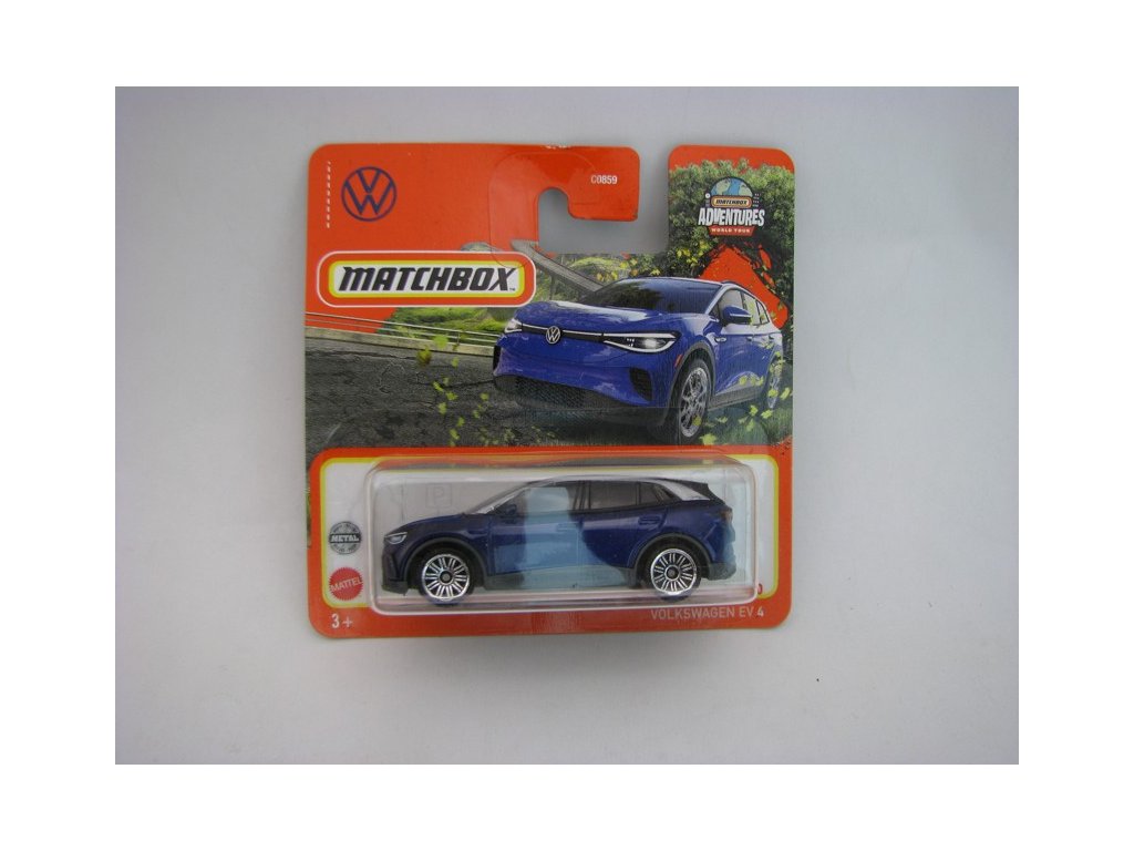 Volkswagen EV 4 Blue Matchbox Blister