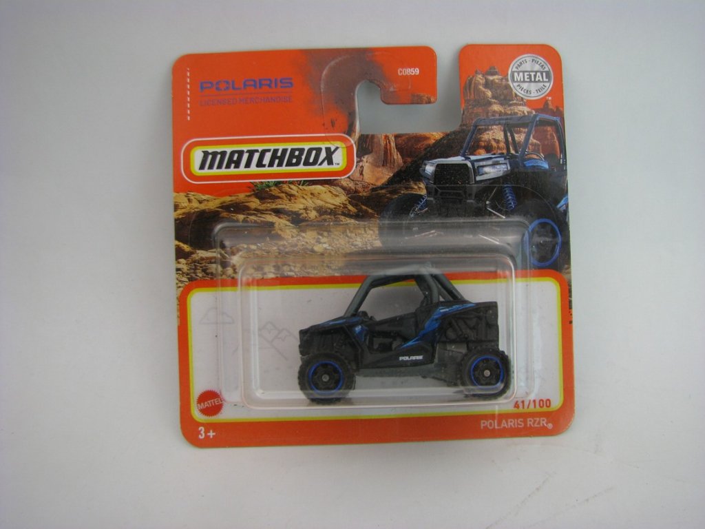 Polaris RZR Black 41/100 Matchbox Blister