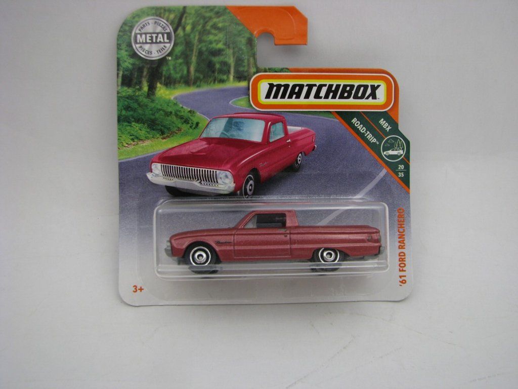 Ford Ranchero 1961 Purple 20/35 Matchbox Blister