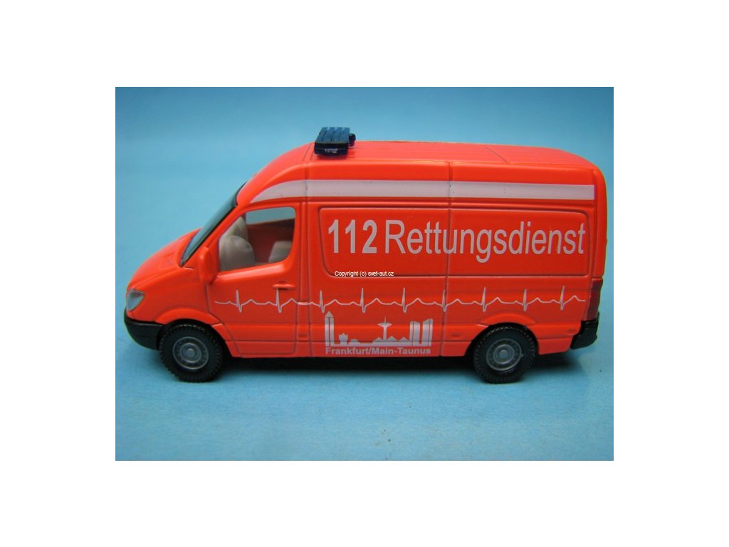 Mercedes Sprinter Ambulance Siku Blister 0805