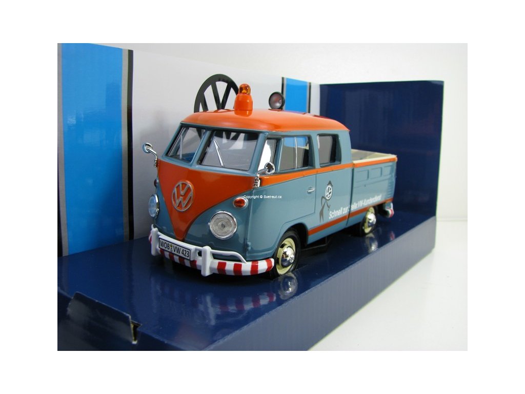Volkswagen T1 Type 2 Pick Up s nářadím 1:24 Motor Max
