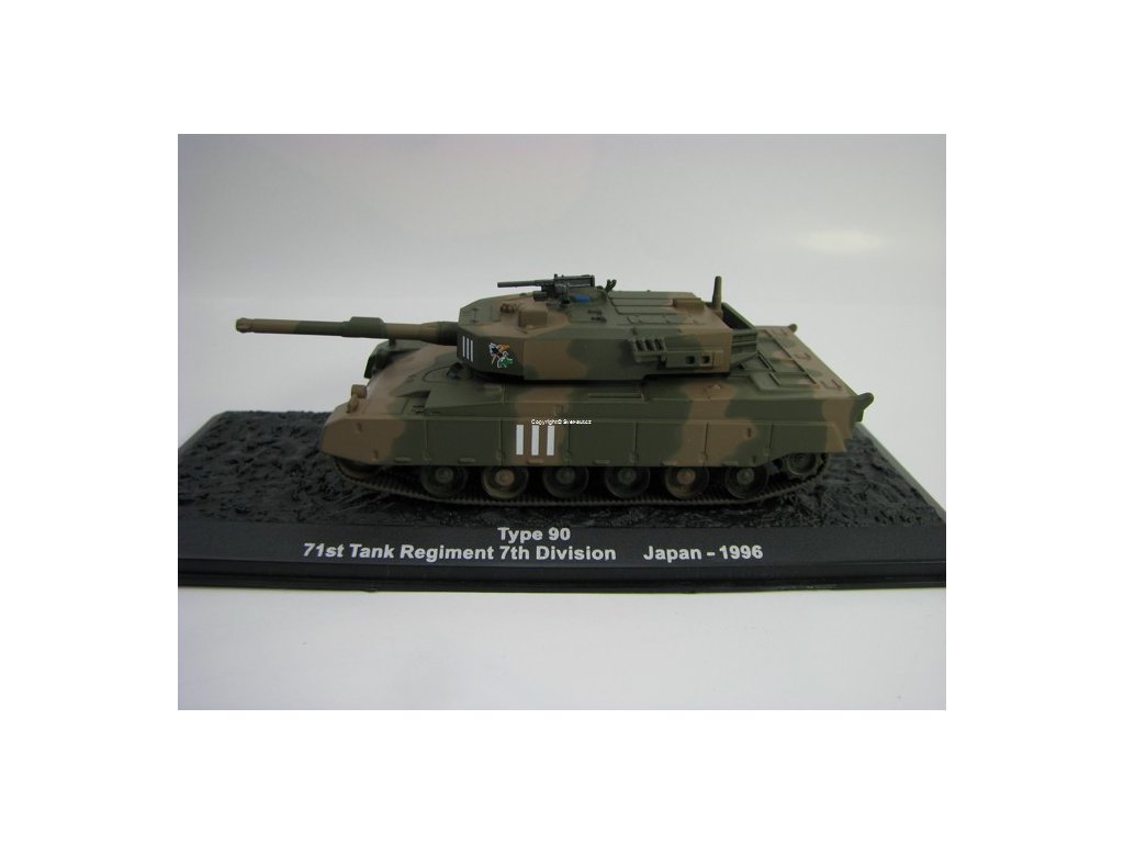 Tank Type 90 Japan 1996 1:72 Atlas edition