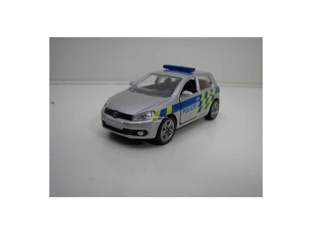 Volkswagen Golf VI 2.0 TDI POLICIE ČR Siku Blister 1410