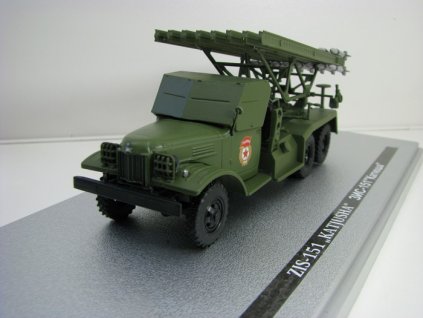 Zis 151 Katjusha v plastovém boxu 1:43 Atlas Edition