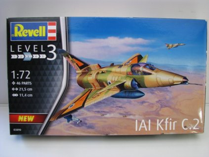 Letadlo IAI Kfir C.2 stavebnice 1:72 Revell 03890