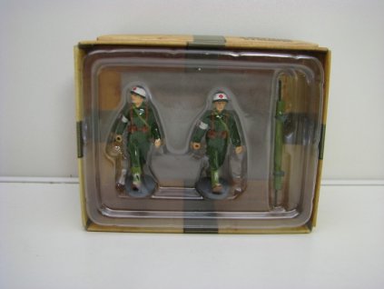 Figurky Francouzských zdravotníků s nosítky 1:43 Direkt collections