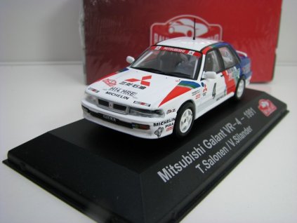 Mitsubishi Galant VR-4 No.4 Salonen Rallye MC 1991 1:43 Atlas Edition