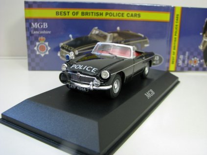 MGB Lancashire 1:43 Corgi Best Of Britisch Police Cars Atlas Edition