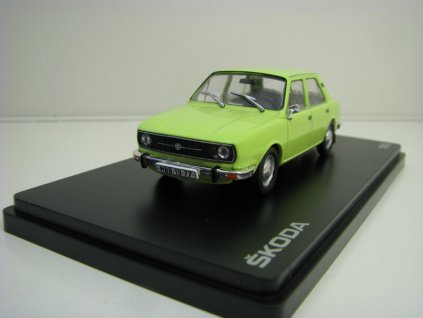 Škoda 105L 1977 Zelená Lipová 1:43 Abrex
