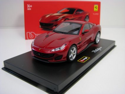 Ferrari Portofino Signature Metallic Red 1:43 Bburago