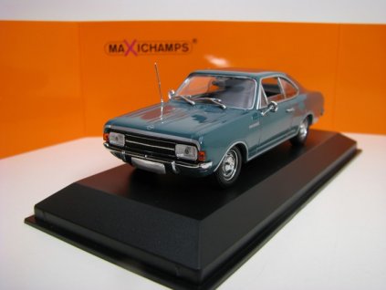 Opel Rekord C 1966 Blue 1:43 Maxichamps