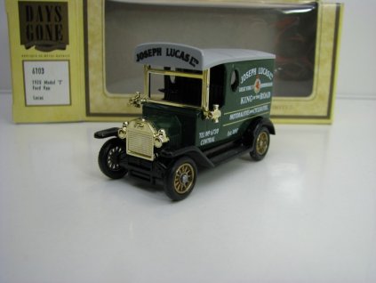 Ford Model T Van 1920 Joseph Lukas  Days Gone Lledo