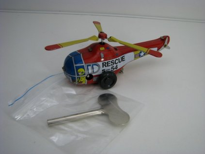 Helicoptera Replika plechové hračky China W6014776