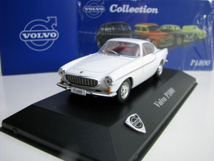 Volvo P1800 White 1:43 Atlas
