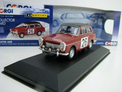Austin A40 Rallye MC 1960 No.26 Moss 1:43 Corgi Vanguards VA11209