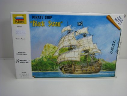 Pirate Ship Black Swan stavebnice 1:350 Zvezda 6514