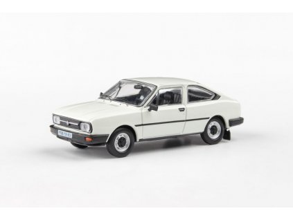 Škoda 120 Garde 1982 Typ 743 Ledová Bílá 1:43 Abrex