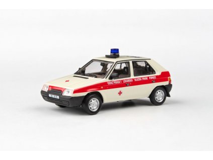 Škoda Favorit 136L (1988) OÚNZ Praha 1 1:43 Abrex 708XO2