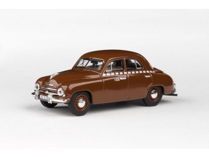Škoda 1201 1956 Taxi Hnědá 1:43 Abrex