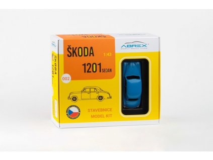 Škoda 1201 1956 Hlídka VB Stavebnice 1:43 Abrex